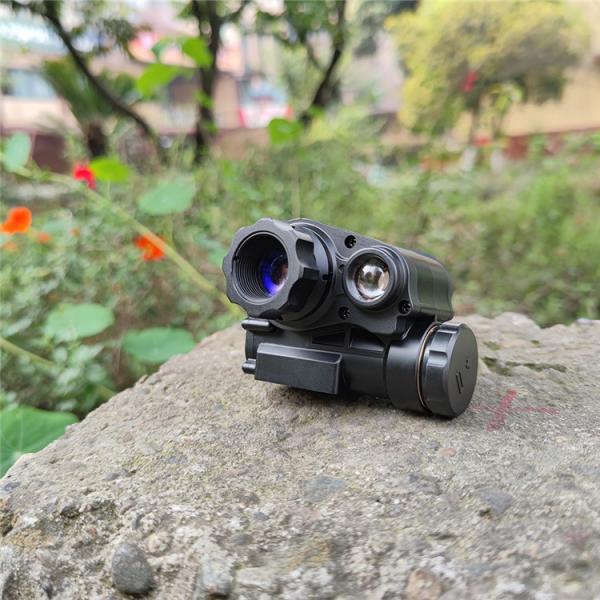 1x24mm Infrared Night Vision Telescope , Night Vision Monocular With Helmet Mount