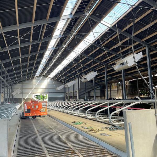Prefab Steel Farm Building Light Weight Bolt Connection