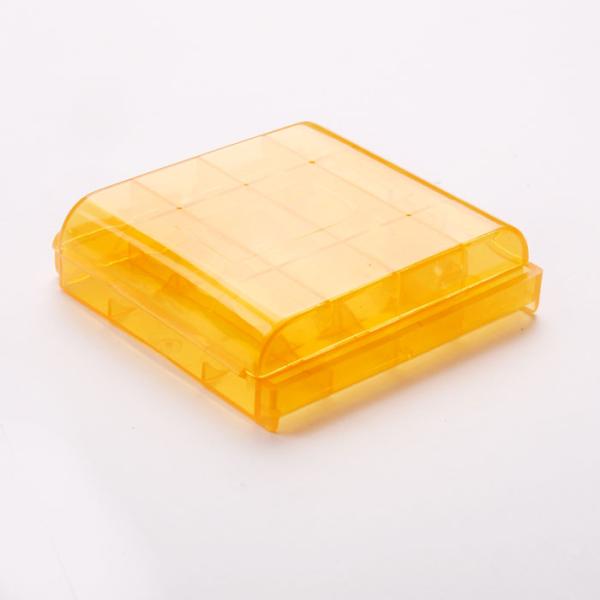 Bestest quality Hard Plastic Case Holder Storage Box for AA AAA Battery CE approved