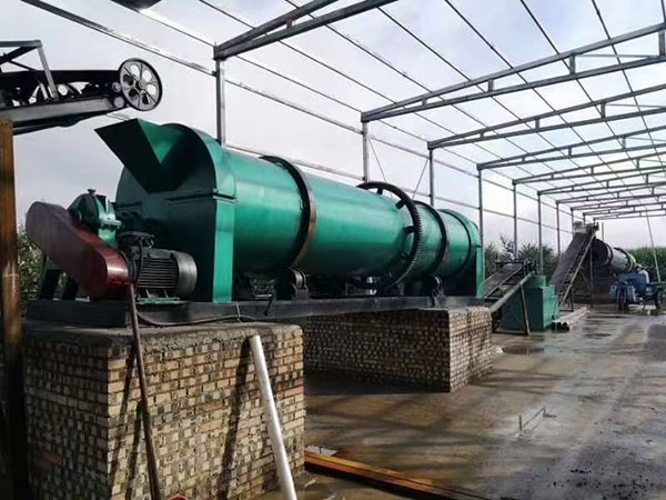 Высокая эффективность производственной линии засыхания органического удобрения куриного помета