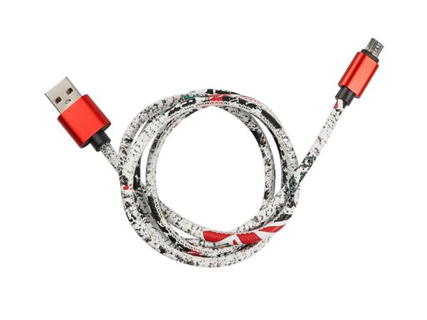 2018 For iPhone android Universal mobile phone leather usb cable charging High quality fast charging speed