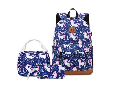 Thicken Shoulder Strap 15 Inch Laptop Polyester School Bag