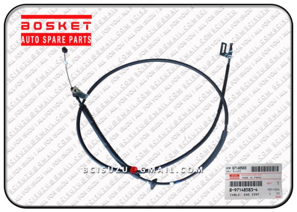8971485834 8-97148583-4 Isuzu Diesel Engine Parts Engine Control Cable Isuzu NPR 4HE1 Use