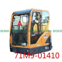 la ventana superior de la posición A de Front Glass Replacement del excavador de 71M9-01410 HYUNDAI moderó