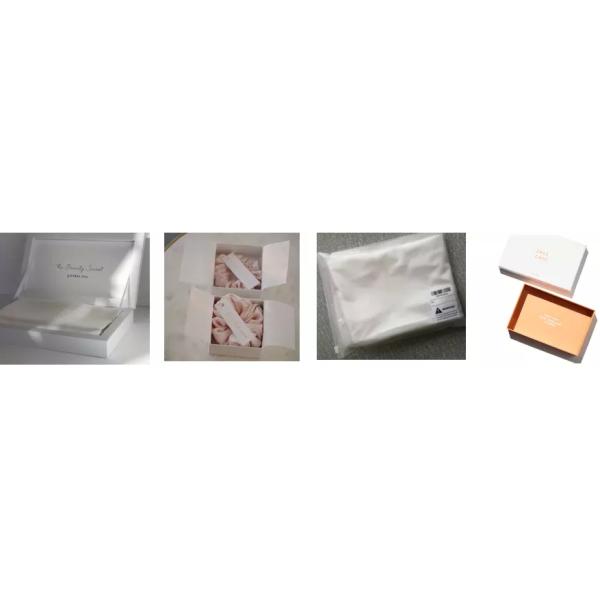 100% Silk Pillowcase For Hair 22mm Mulberry Silk Pillow Cases With Logo