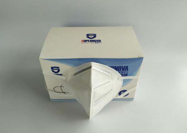 Pm2.5 FFP2  Headmounted Kn95 Face Mask Virus Protective For Public Area