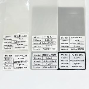 S Series TPU Self Healing Clear Car Wrap S18 8.25ml 1.52m X 15m