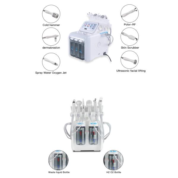 Hydra Facial 6 In 1 Microdermabrasion Machine Pore Cleaning H2O2