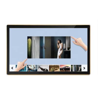 4K UHD 49 50 polegadas capacitivo painel de tela sensível ao toque display Android ou Win10/11 PC incorporado suporte DP entrada VGA DVI
