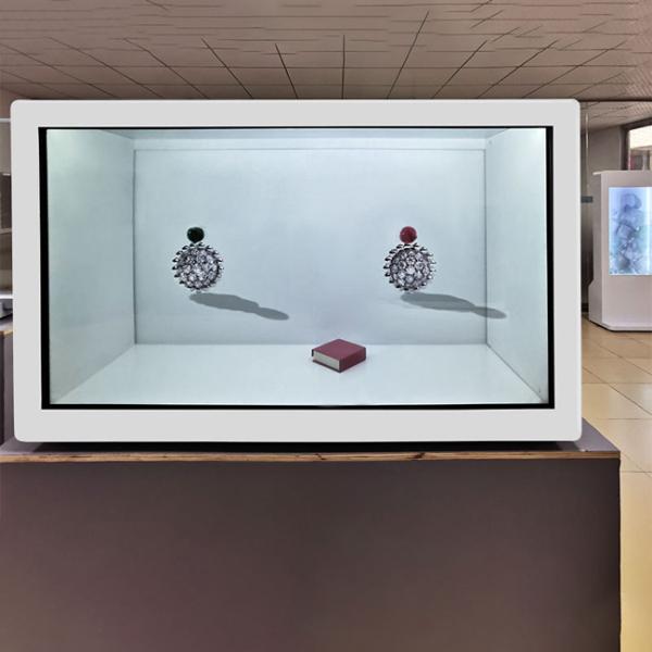 27in Transparent Lcd Showcase Digital Signage Advertising Display