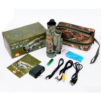 5x42 Digital Infrared Military Night Vision Goggles , 200m Range Night Vision Digital Monocular