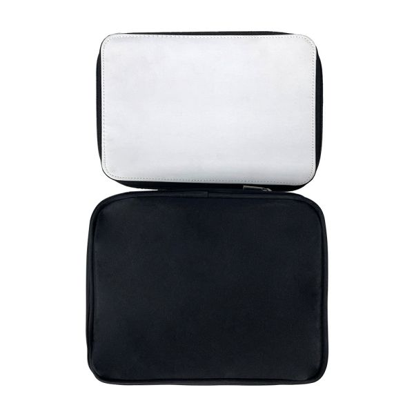 Portable Canvas Sublimation Lunch Totes DIY Printable Sublimation Insulated Picnic Bag Blanks