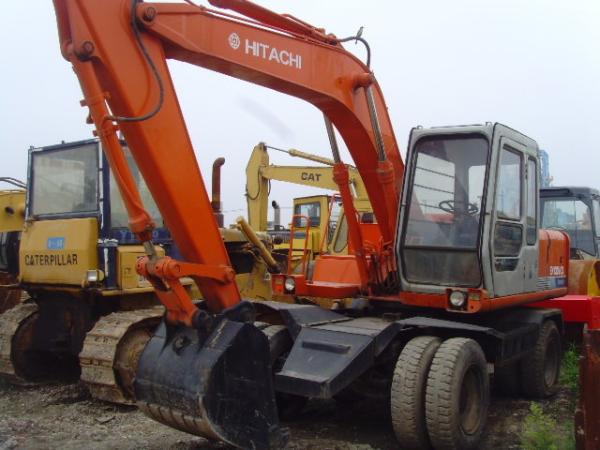 EX100WD USED HITACHI WHEEL EXCAVATOR FOR SALE ORIGINAL JAPAN USED HITACHI EX100WD SALE