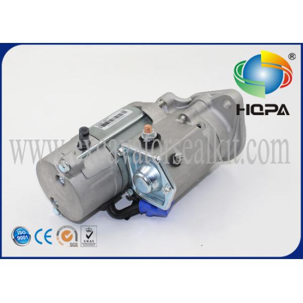 Engine V2403 Excavator Starter Motor , 12V, Standard Size CW Rotation