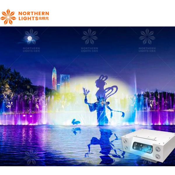 Озеро Музыкальный Фонтан Водяной экран Шоу Фильм Туман Экран Проекция 3D Картировка
