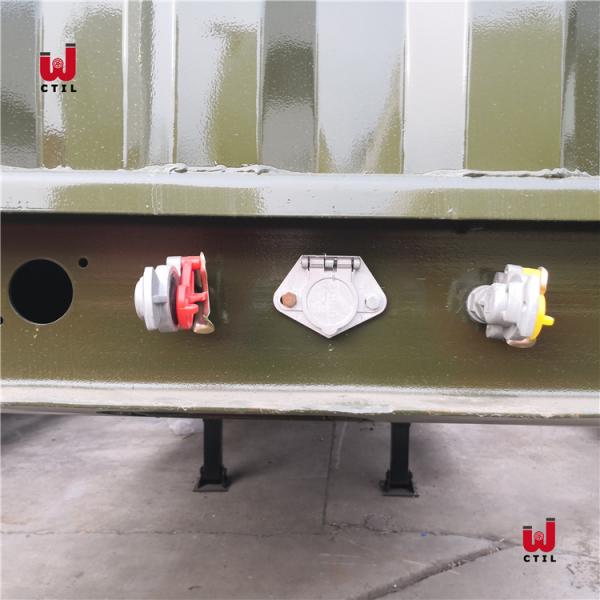 45t Semi падают бортовой треугольник трейлера груза трейлера 13m общего назначения