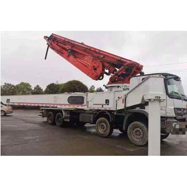 Structure Cylinder Type Used Concrete Pump Putzmeister 56m 46m for Construction Site