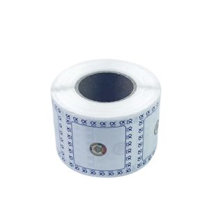 2x2 Inch Square Self-Adhesive Labels Perforated UV Printing Premium Adhesive