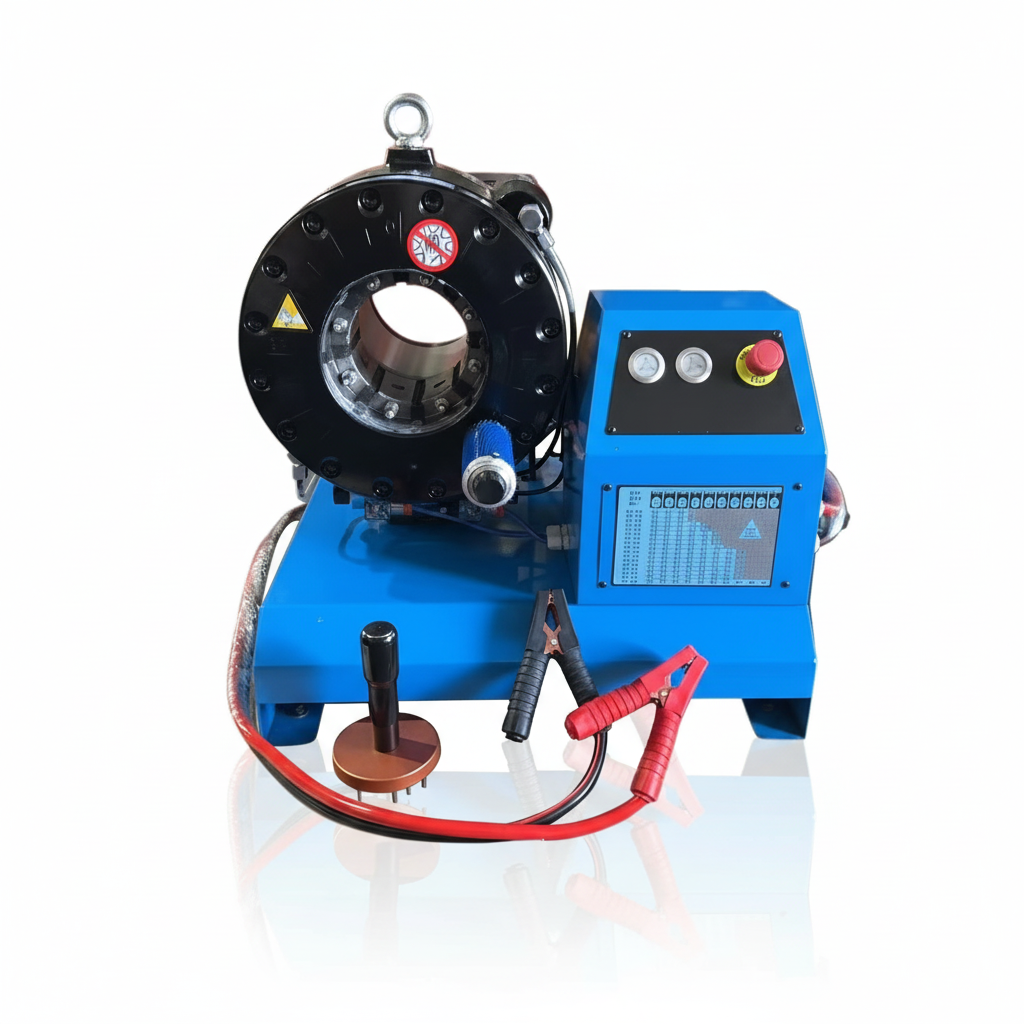 24V Portable Hydraulic Hose Crimping Machine 12V High Pressure Hydraulic Hose Crimping Machine