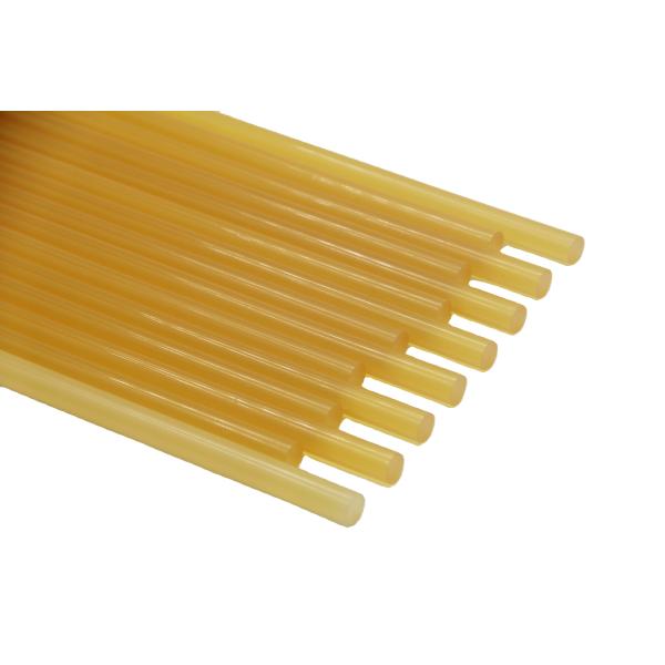 Hot Melt Adhesives Round Glue Stick / Bar Light Yellow