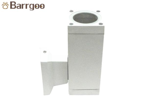 Rectangular Exterior Up Down Led Wall Light Ip65 Mini Cube Gu10 E27 Mr16