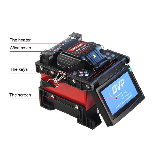 Ручной FTTH Arc Splicer совместим с RJ45 SM/MM/DS/NZDS Волоконно-оптической сварочной машиной