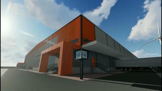 100% Recycled Prefabricated Galvanized Steel Building Factory Building Anti Corrosion