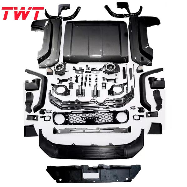 Bumper Grille Fender Flares Wide-Body Kit for Toyota Land Cruiser LC76 Upgrade to 2024 LC76 Bodykit Exterior Accessories