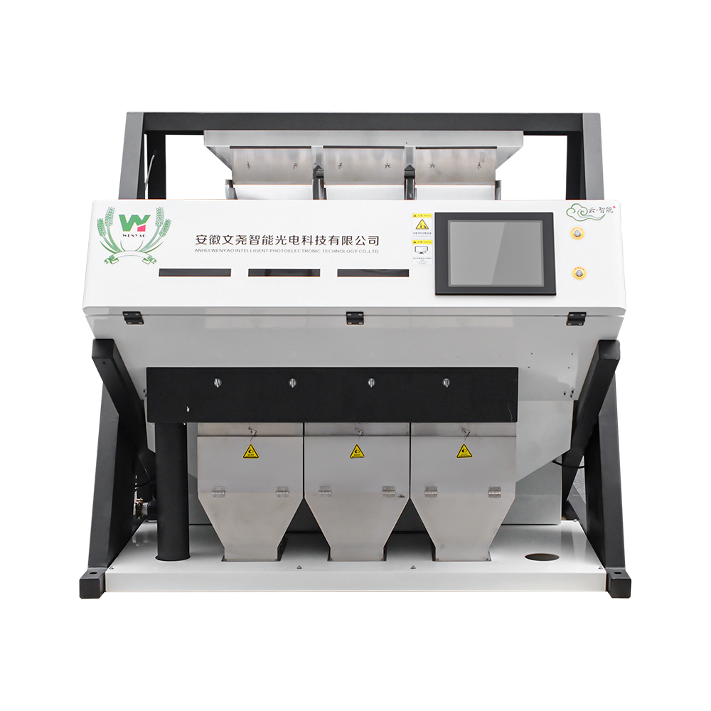 WENYAO Deep Learning AI Detection Grain Cleaner Remove Moldy & Discolored Kernels Processing Device Grain Color Sorter