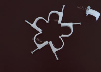Custom 9mm Small Plastic Cable Clips For Fixing Wire