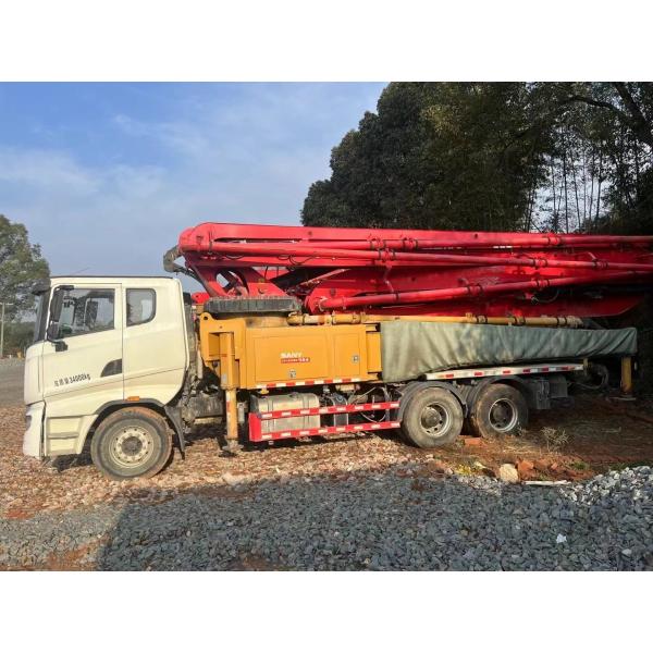 Sany 62m 49M 56M Использованный бетонный насос с большим рабочим диапазоном для строительных площадок