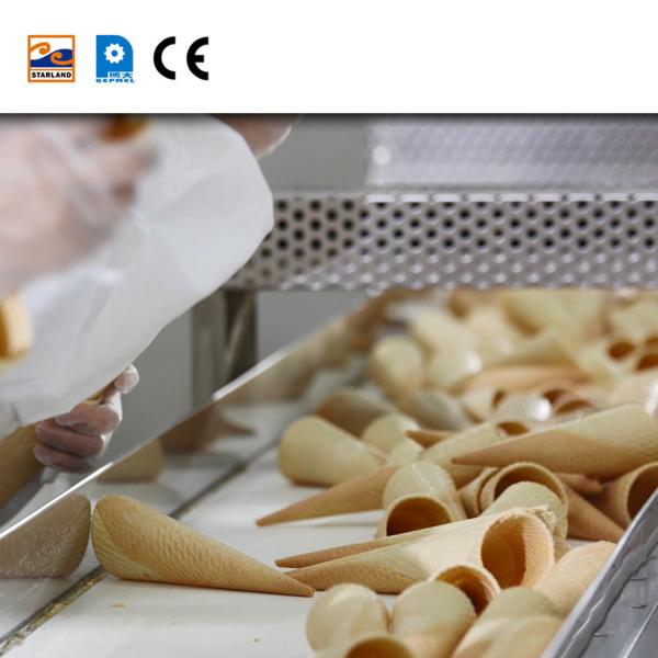 CE Automatic Barquillo Cone Baking Machine Production Line