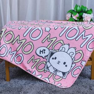 Super Plush Soft Feel Fleece Material Cartoon Flannel Fleece Blanket