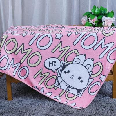 Super Plush Soft Feel Fleece Material Cartoon Flannel Fleece Blanket