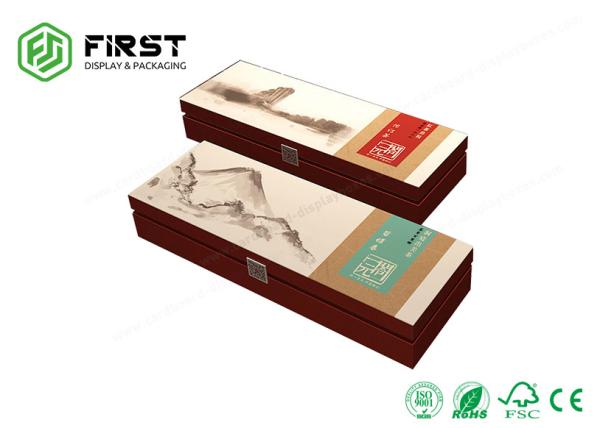 Caixa personalizada de Logo Printing Rigid Gift Packaging das caixas de presente de cartão parte alta reciclável