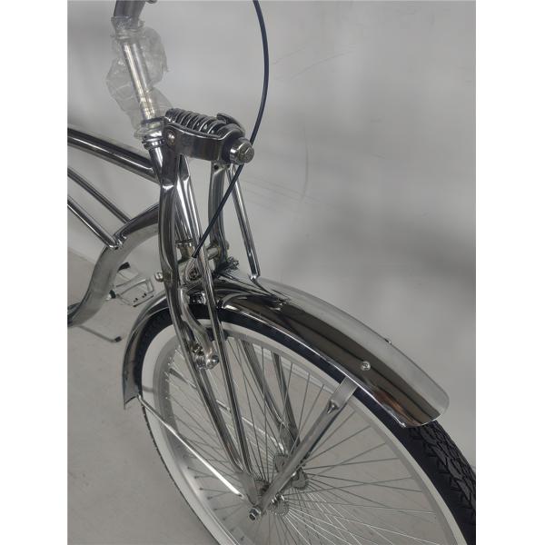 160kg Load Capacity Shimano Grip 26 Lowrider Complete Chrome Bike for Your
