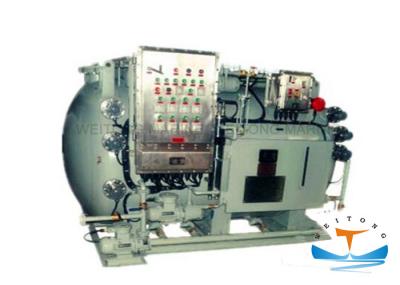 LCD Display Marine Sewage Treatment Plant , 1.5kw Black Water Treatment Plant