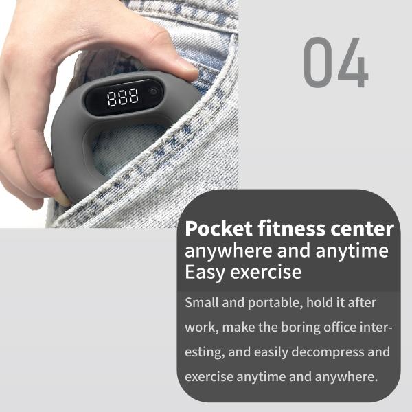 Silicone Grip Force Ring Finger Rehabilitation Training Hand Tire Grip Force Apparatus Men And Women Forearm Fitness