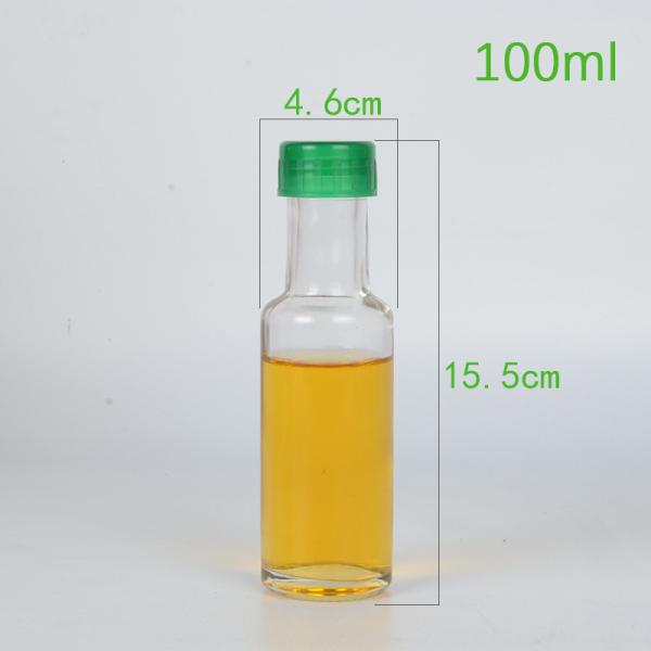 Контейнер бутылки оливкового масла толстой стены стеклянный с затвором Споут/винта