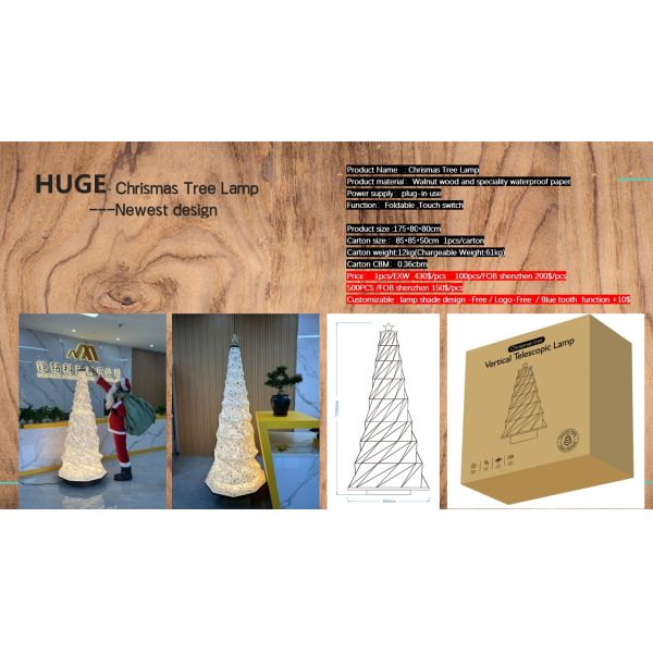 Modern ArtDeco Recyclable Origami Floor Lamp Bluetooth Light Fixture For Supermarket