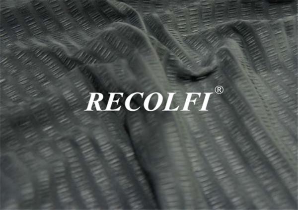 Anti Crease Pop Plain Polyester Activewear Fabric Made From Recycled Plastic