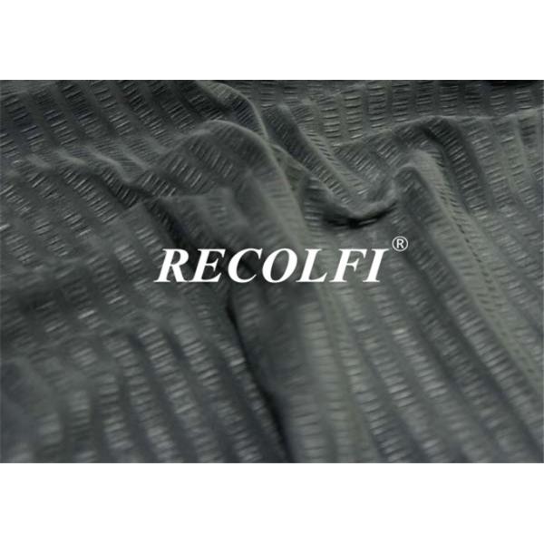 Anti Crease Pop Plain Polyester Activewear Fabric Made From Recycled Plastic