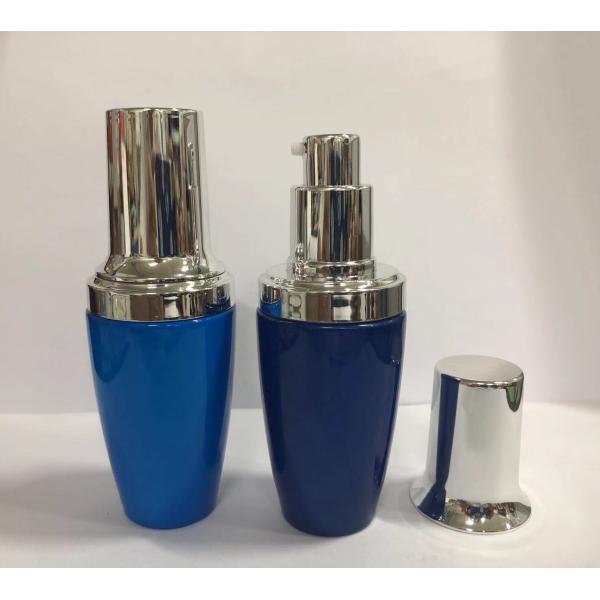 Стеклянная косметическая сливк стекла бутылок лосьона/бутылок насоса разливает косметическую упаковку по бутылкам