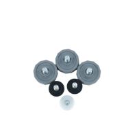Custom Size ABS/PS/TPU Plastic Caster Parts Overmolding Gear Bulk OEM