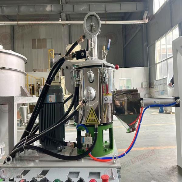 SHR-5A/10A/25A mélangeur à haute vitesse à dispersion polymère, chimique et céramique résistant aux explosions