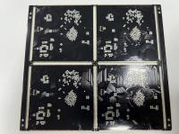 Multilayer HDI Printed Circuit Board With Half Hole Blind BGA 0.2mm