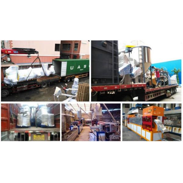 Машины для переработки пластмасс с одним винтом 9мм PET ленточная экструзионная линия