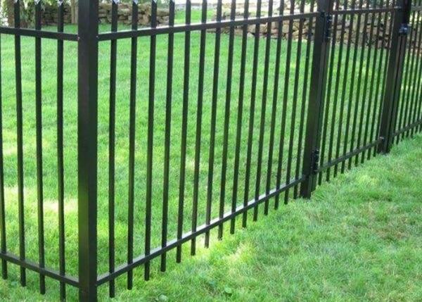 Professional Square Tubular Picket Fence For Automatic Security Gates