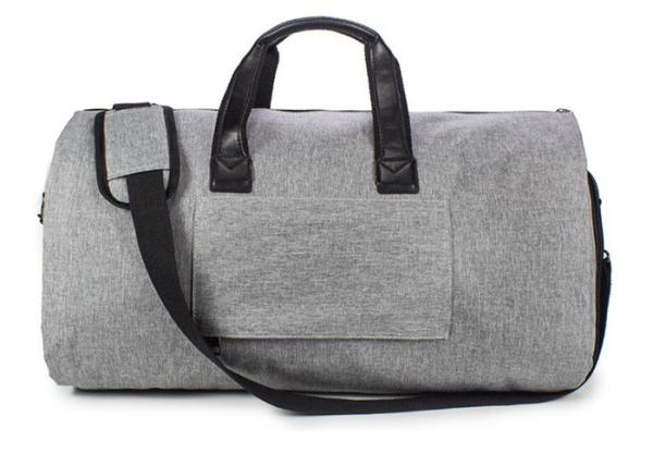 Mens Polyester Lightweight Packable Duffle Carry On Travel Weekender Bag With Shoes