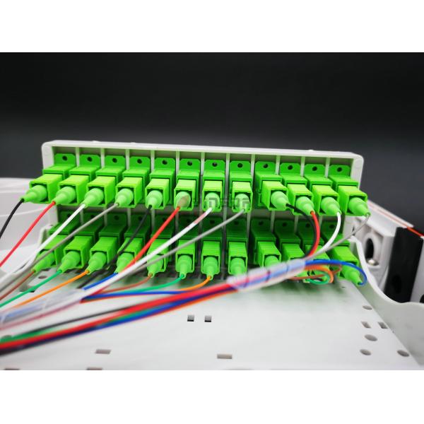 Поляк/установленная стена водоустойчивого ПК порта терминальной коробки 24 оптического волокна ИП65 Фттх материальный